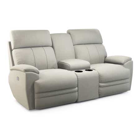 Talladega Power Reclining Loveseat w/ Headrest &amp; Console