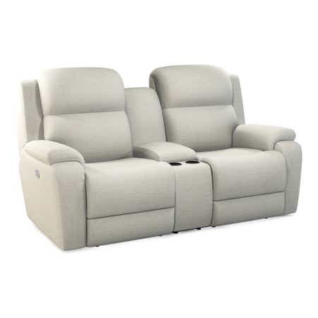 Dorian Power Reclining Loveseat w/ Headrest &amp; Console