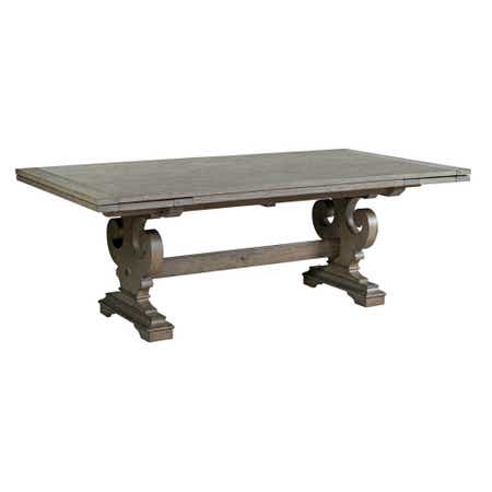 Greyson Crawford Refractory Din Tabl-Complete(2-18"Leaves)