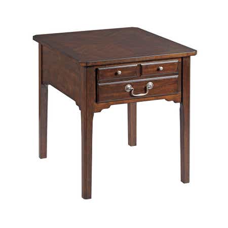 Arcadia Rectangular Drawer End Table