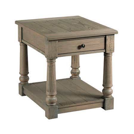 Outland Rectangular Drawer End Table