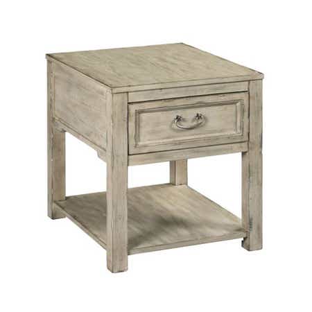 Papillon Rectangular Drawer End Table
