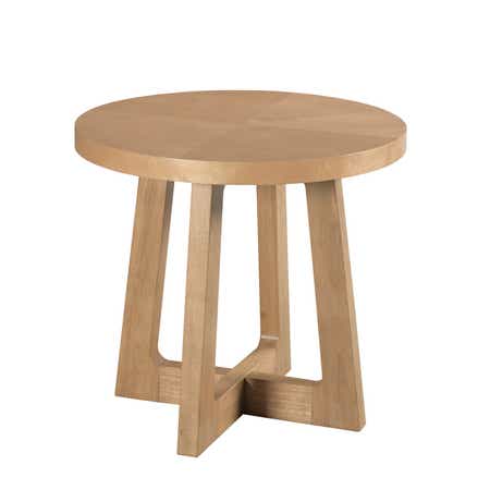 Archetype Round End Table Caramel
