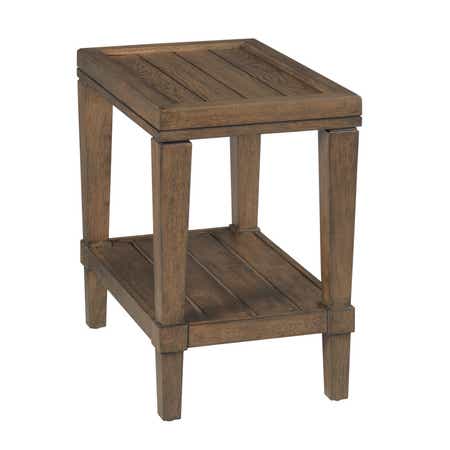 Oliver Rectangular Chairside Table Sepia