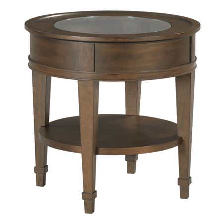 Structures Round End Table Sable