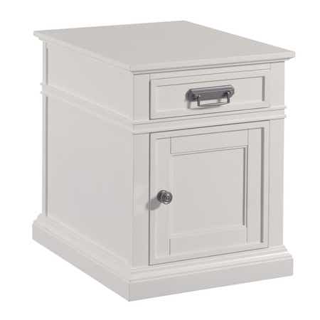 Structures Chairside Table Pure White
