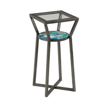 Hidden Treasures Carroll Square Accent Table