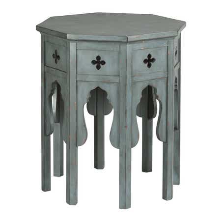Hidden Treasures Hex End Table
