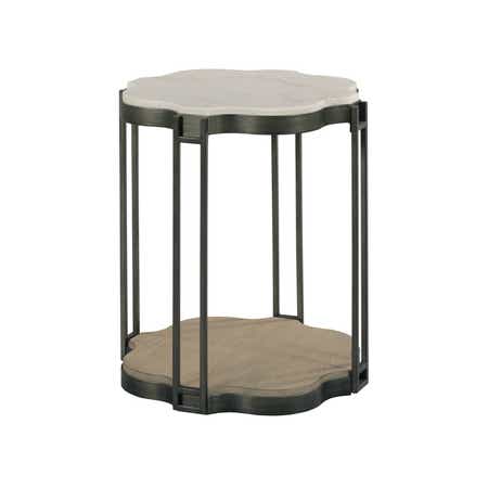 Hidden Treasures Shaped End Table