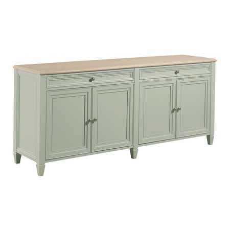 Liza Entertainment Console Sage Green