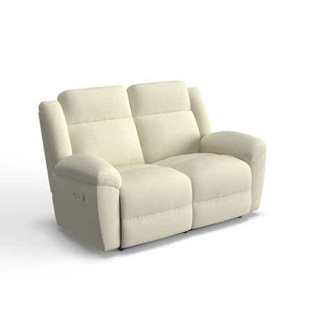 Joel Power Reclining Loveseat w/ Headrest &amp; Lumbar