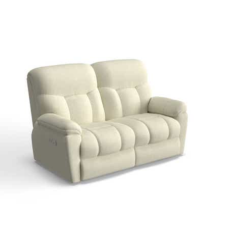 Morrison Power Reclining Loveseat w/ Headrest &amp; Lumbar