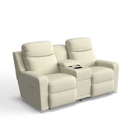 Emmons Power Reclining Loveseat w/ Headrest, Lumbar &amp; Console