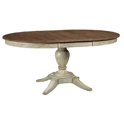 Weatherford Cornsilk Milford Round Dining Table