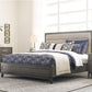 Cascade California King Ross Upholstered Panel Bed