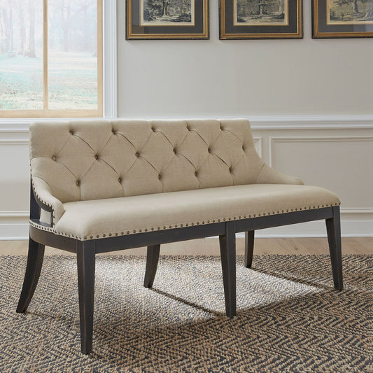 Uph Shelter Dining Bench- Black