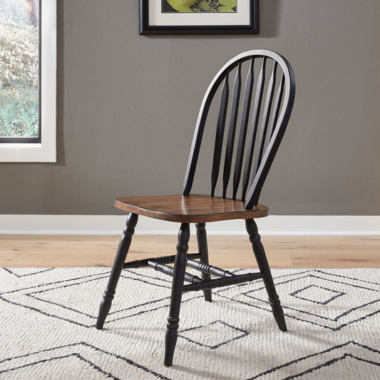 Windsor Side Chair- Black
