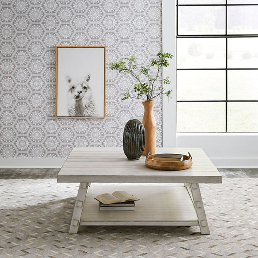 Oversized Square Cocktail Table