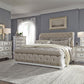 Queen Uph Sleigh Bed, Dresser & Mirror, Chest, Night Stand