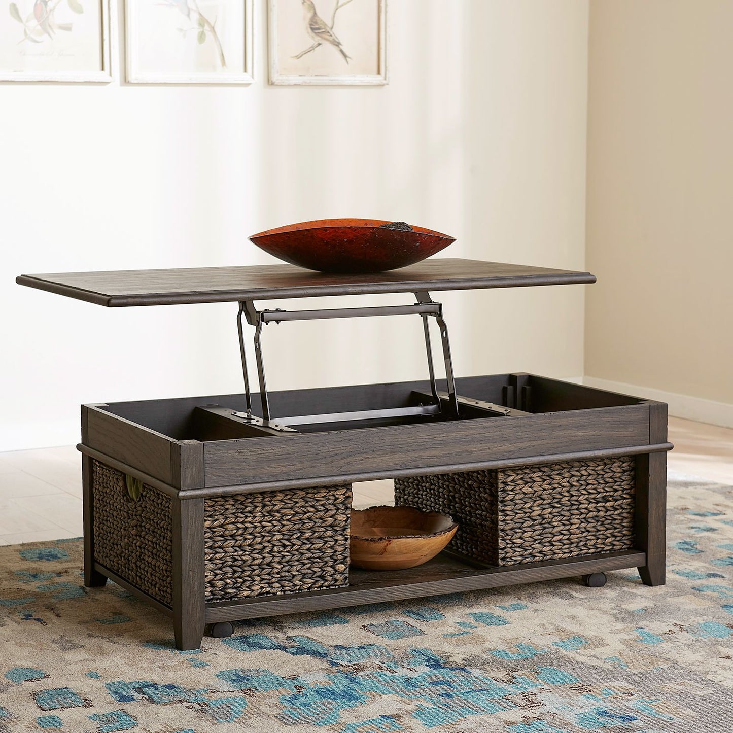 Lift Top Cocktail Table