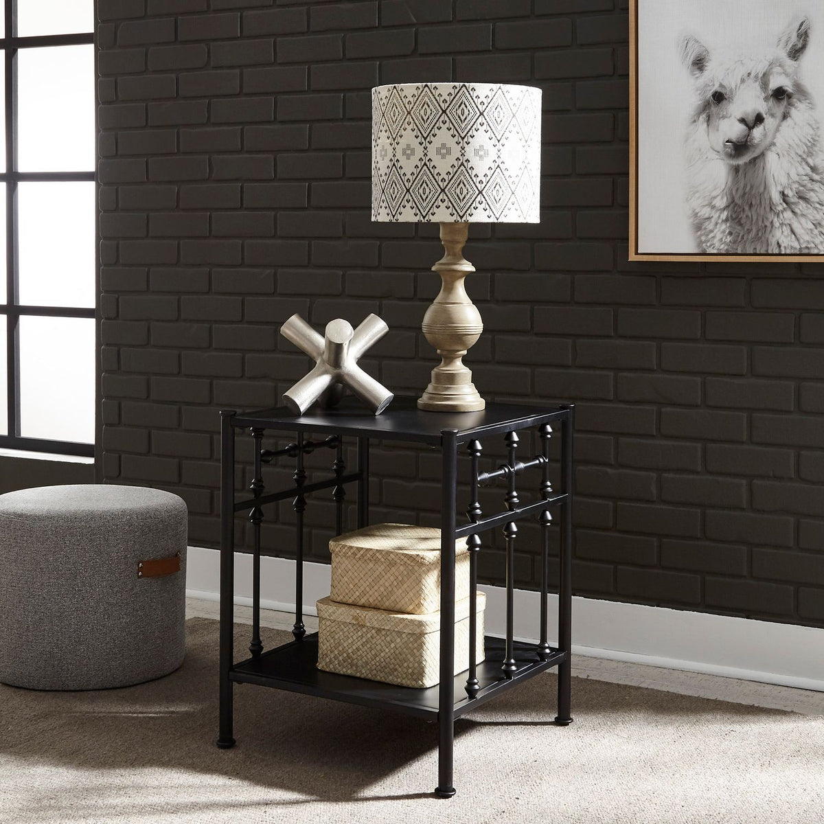 Open Night Stand - Black