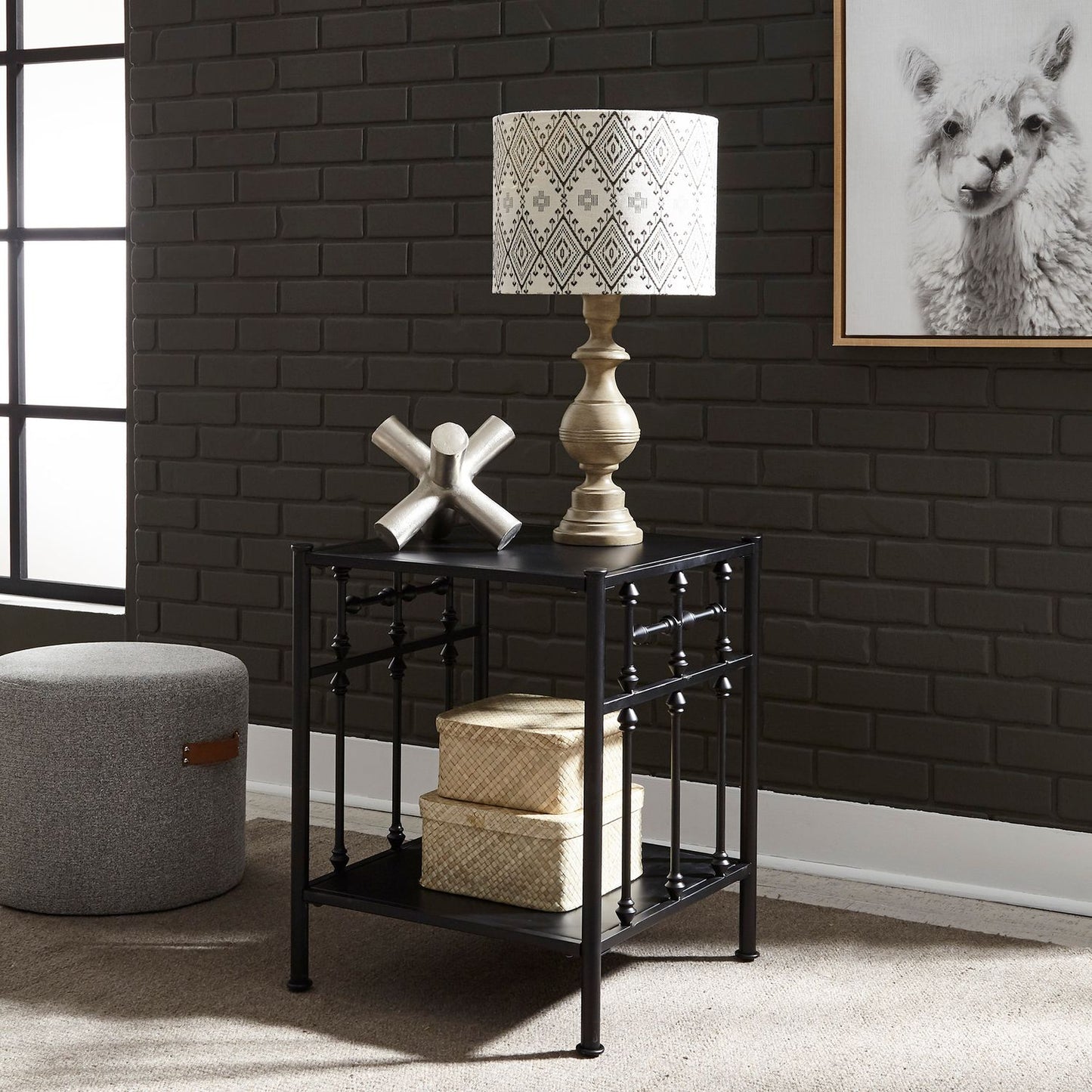 Open Night Stand - Black