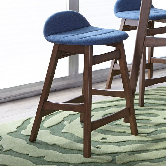 24 Inch Counter Chair - Blue (RTA)