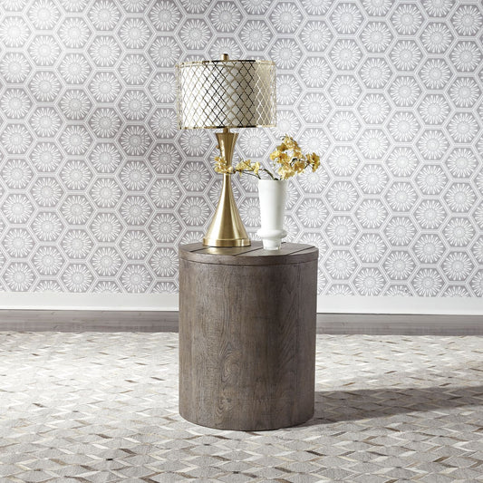 Drum End Table