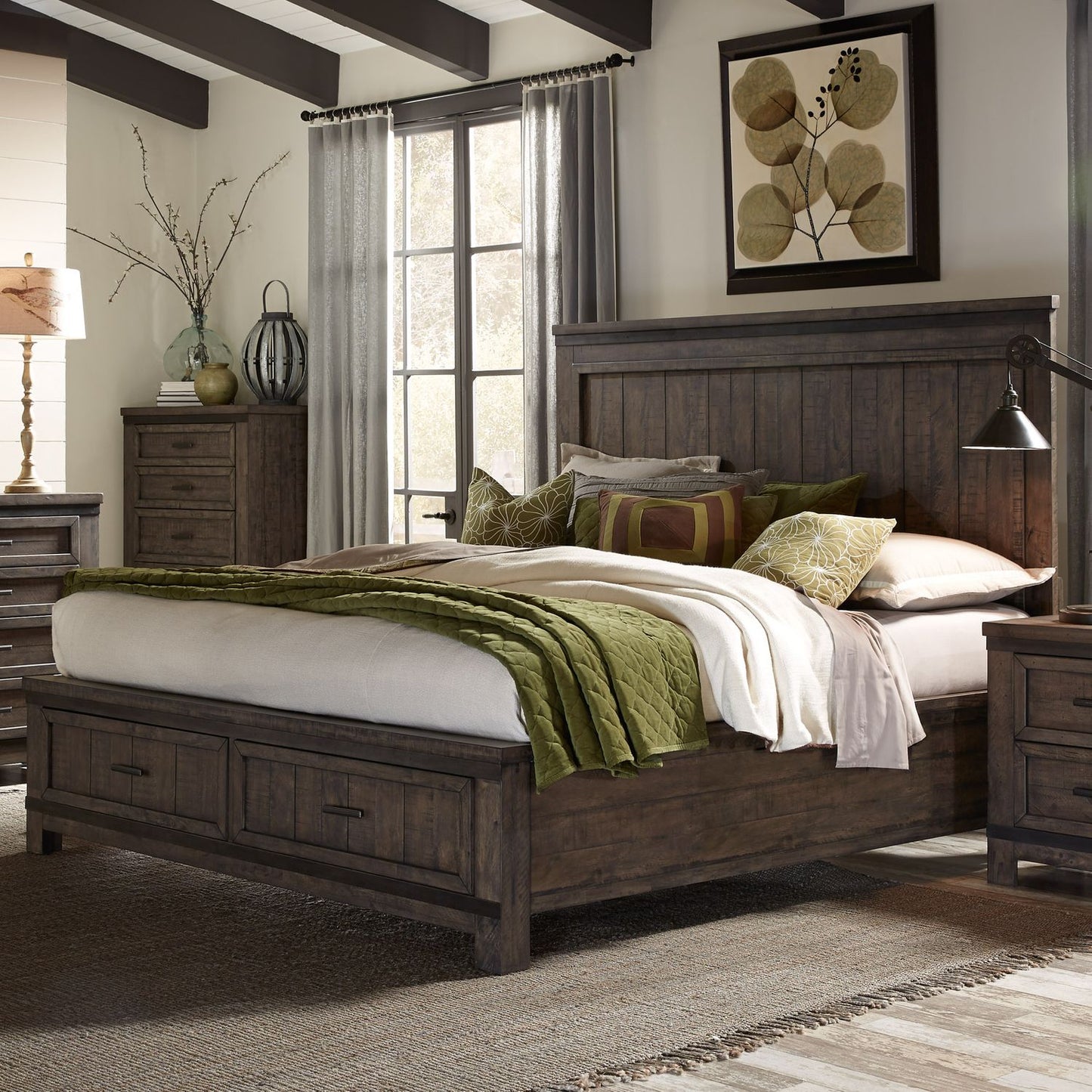Queen Storage Bed