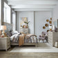 King Panel Bed, Dresser & Mirror, Chest, Night Stand