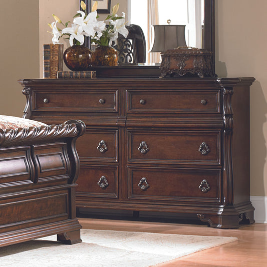 8 Drawer Double Dresser
