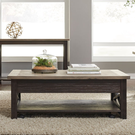 Lift Top Cocktail Table
