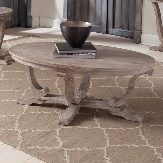 Oval Cocktail Table