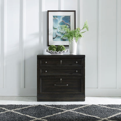 Bunching Lateral File Cabinet