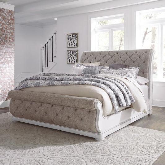 Queen Uph Sleigh Bed