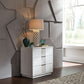 Mirage - Queen Panel Bed, Dresser & Mirror, Night Stand