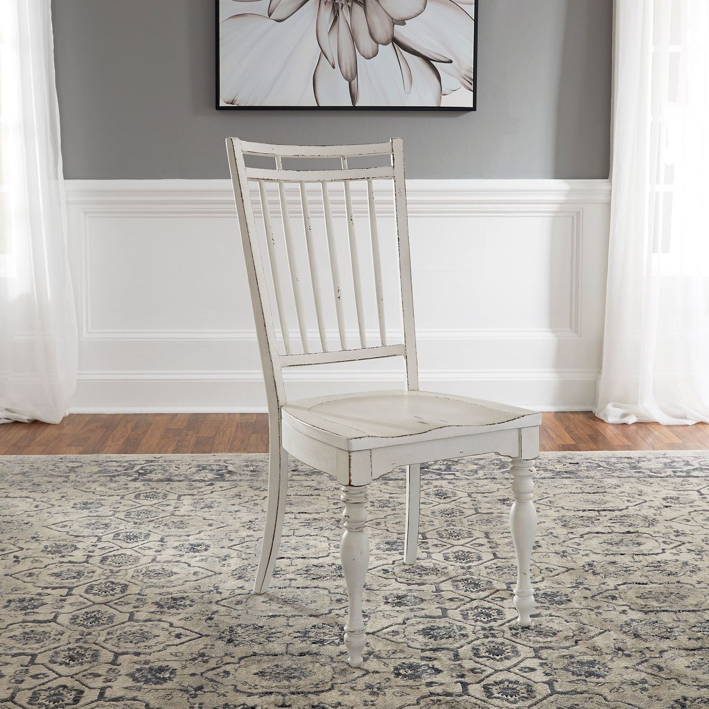 Spindle Back Side Chair (RTA)