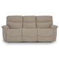 James Power Reclining Sofa w/ Headrest & Lumbar