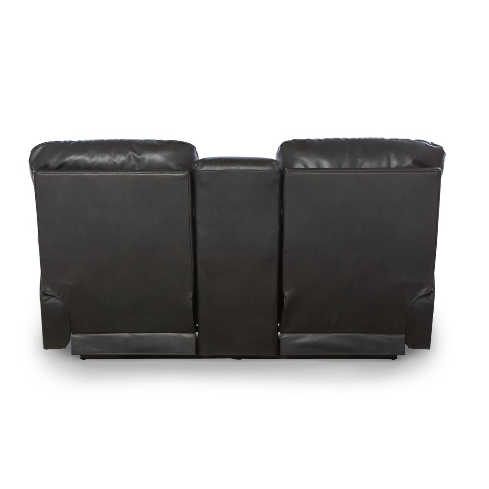 James Power Reclining Loveseat w/ Headrest, Lumbar & Console