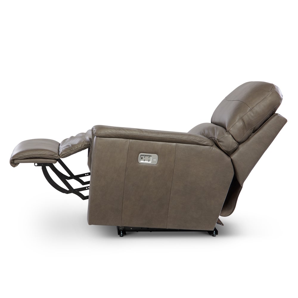 Ava Power Left-Arm Sitting Recliner w/ Headrest and Lumbar