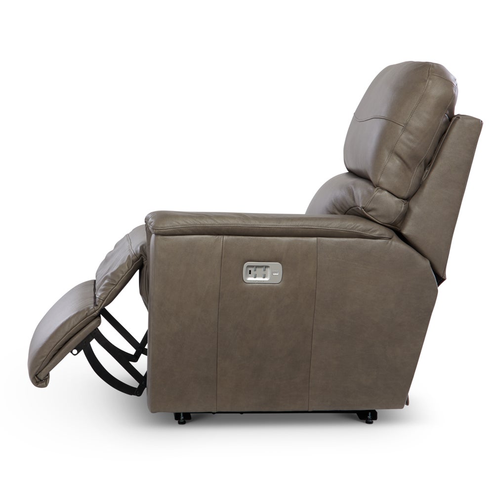 Ava Power Left-Arm Sitting Recliner w/ Headrest and Lumbar
