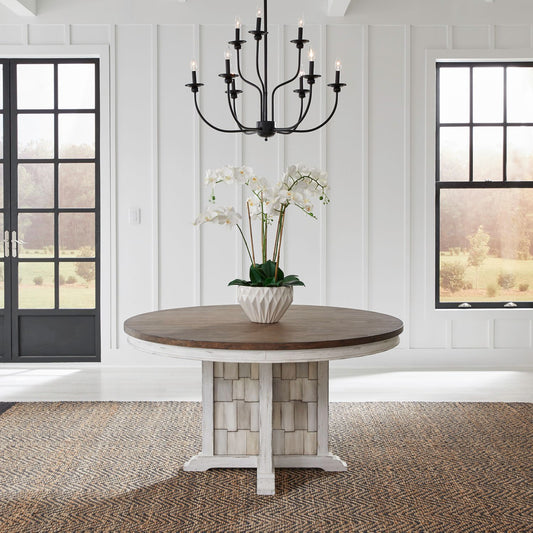 Pedestal Table Set