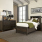Full Bookcase Bed, Dresser & Mirror