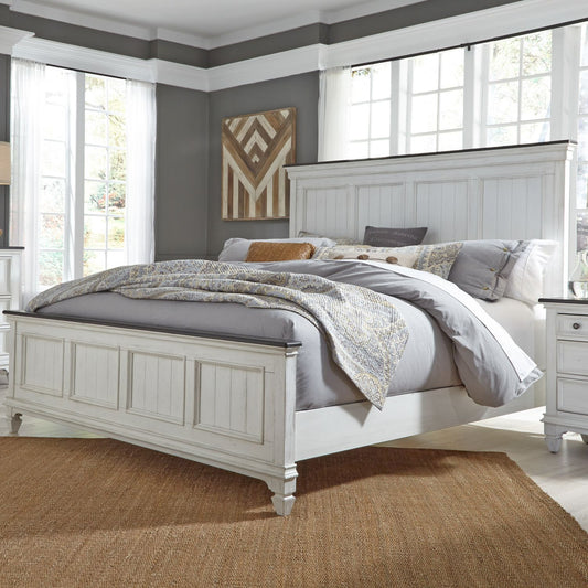 King California Panel Bed