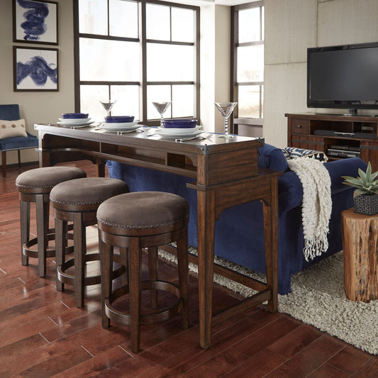 4 Piece Console Set (1-Console 3-Stools)