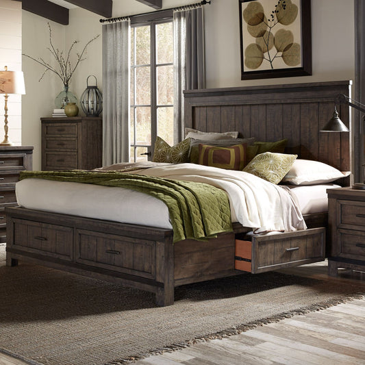 King Two Sided Storage Bed