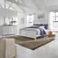 Queen Panel Bed, Dresser & Mirror