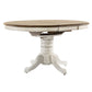 5 Piece Pedestal Table Set- White
