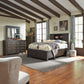 King Bookcase Bed, Dresser & Mirror, Chest