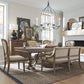 Optional 6 Piece Trestle Table Set